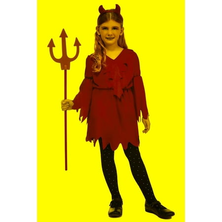 Devil Girl Costume For Dress-Up,Halloween,Theme Parties