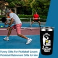 thumbnail image 3 of CYYFXKA Pickleball Tumbler with Lid and Straw, Funny Pickleball Gifts for Men, 20 oz Stainless Steel Vacuum Insulated Coffee Mug Double Wall Travel Tumbler Cup for Pickleball Lovers, 3 of 5