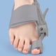 thumbnail image 2 of Ortesis Hallux Valgus Juanetes Protrusión Ósea Del Pie Separador Dedos Superpuesto Ortesis Ajustable A Presión (gris), 2 of 9