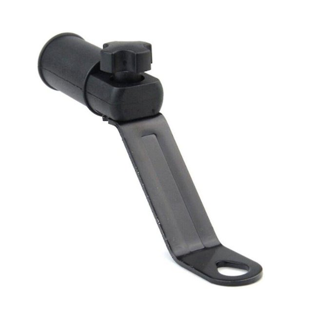 Soporte de motocicleta soporte impermeable accesorios soporte extensor (negro) (1 unidad)
