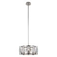 thumbnail image 3 of Elegant Lighting Endicott 5 Light Flat Black & Burnish Brass Clear Glass Pendant, 3 of 3