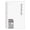 Grey, variant on Hearthoom A5 Spiral Notebook,Waterproof with 180° Flat Lay Water Flexible Softcover Ruled 60 Pages Journals for Study And Notes,Sky Blue