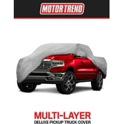 Motor Trend 4-Layer 4-Season (Waterproof Outdoor UV Protection for Heavy Duty Use Full Car Cover for Pickup Truck Size Xxl)