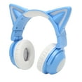 thumbnail image 1 of Auriculares con orejas de gato auriculares con orejas de gato liderados auriculares con orejas de gato abs auriculares con estéreo lindo alta sensibilidad micrófono, 1 of 7