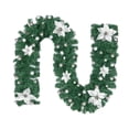 thumbnail image 2 of Yesbay Christmas Garland 8.8ft Rattan Christmas Battery Operated Artificial Flower Vine Plants Christmas Decorations, 2 of 8