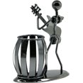 thumbnail image 3 of Portalápices de guitarra, accesorios creativos de escritorio, escritorio de metal multiusos Portalápices adecuado para regalos, niños, estudiantes y papelería de oficina, 3 of 5