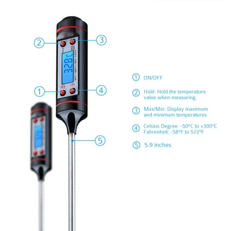 Habor Latest Cooking Thermometers, Digital Stainless Cooking
