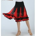thumbnail image 2 of Latin Salsa Tango Chacha Jive Circle Rehearsal Practice Wear Dance Skirt, 2 of 3