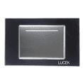 thumbnail image 4 of Placa Con 1 Interruptor De 3 Módulos Cristal Negro, 4 of 5