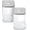 Gray, variant on Caraway 4qt Glass Airtight Food Storage Containers with - , BPA-Free Kitchen Storage Container - Stackable, Space-Saving Airtight Containers for Pantry, Dry Goods - 2 Pack - Navy