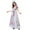 White, variant on PuLe Summer Dress Womens Plus Size V Neck Wrap Maxi Dress High Waist Ruffle Summer Casual Dress with Belt
