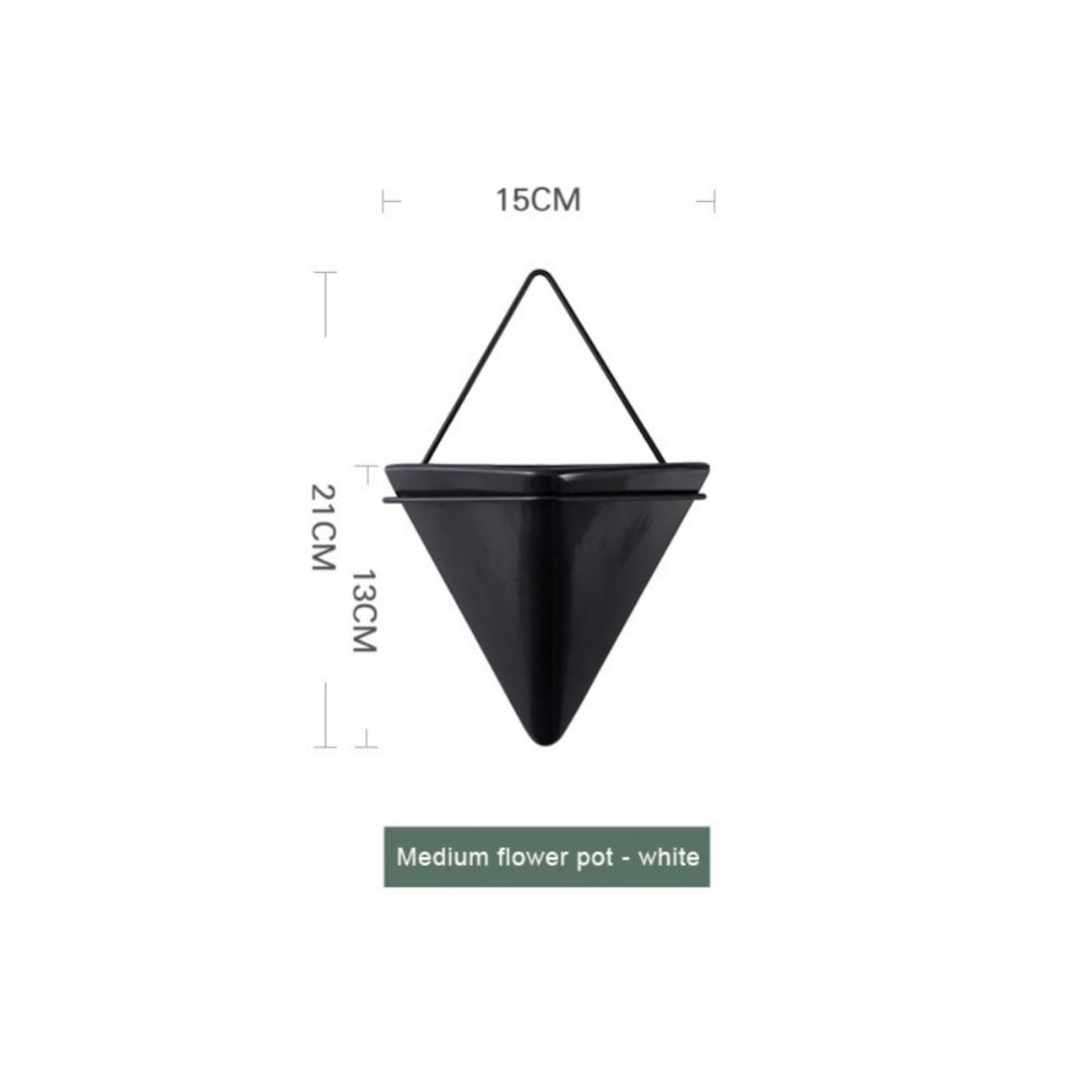 Hanging Planter Vase & Geometric Wall Decor Container Great For