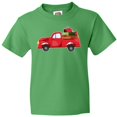 thumbnail image 3 of Inktastic Christmas Red Vintage Truck with Presents Youth T-Shirt, 3 of 5