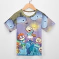 thumbnail image 3 of Rugrats Kid Shirts Unisex Casual Tops 3D Print Graphic Tees Short Sleeve T Shirts for Boys Girls 120CM, 3 of 8