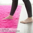 thumbnail image 4 of Softlife Super Soft Shaggy Area Rugs for Living Room Fluffy Carpets for Bedroom Home Decor,5.3'X7.5', Hot Pink, 4 of 8