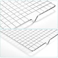 thumbnail image 3 of YSTDHL 4 Pack Black Heavy-Duty Wire Cooking Rack Baking Racks, Nonstick Baking & Cooling Grid for Roasting, Cooking, Grilling, Drying - 16" x 10", 3 of 12