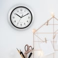 thumbnail image 7 of La Crosse Technology 10 inch Classic Silver Atomic Analog Wall Clock, WT-3102S, 7 of 7
