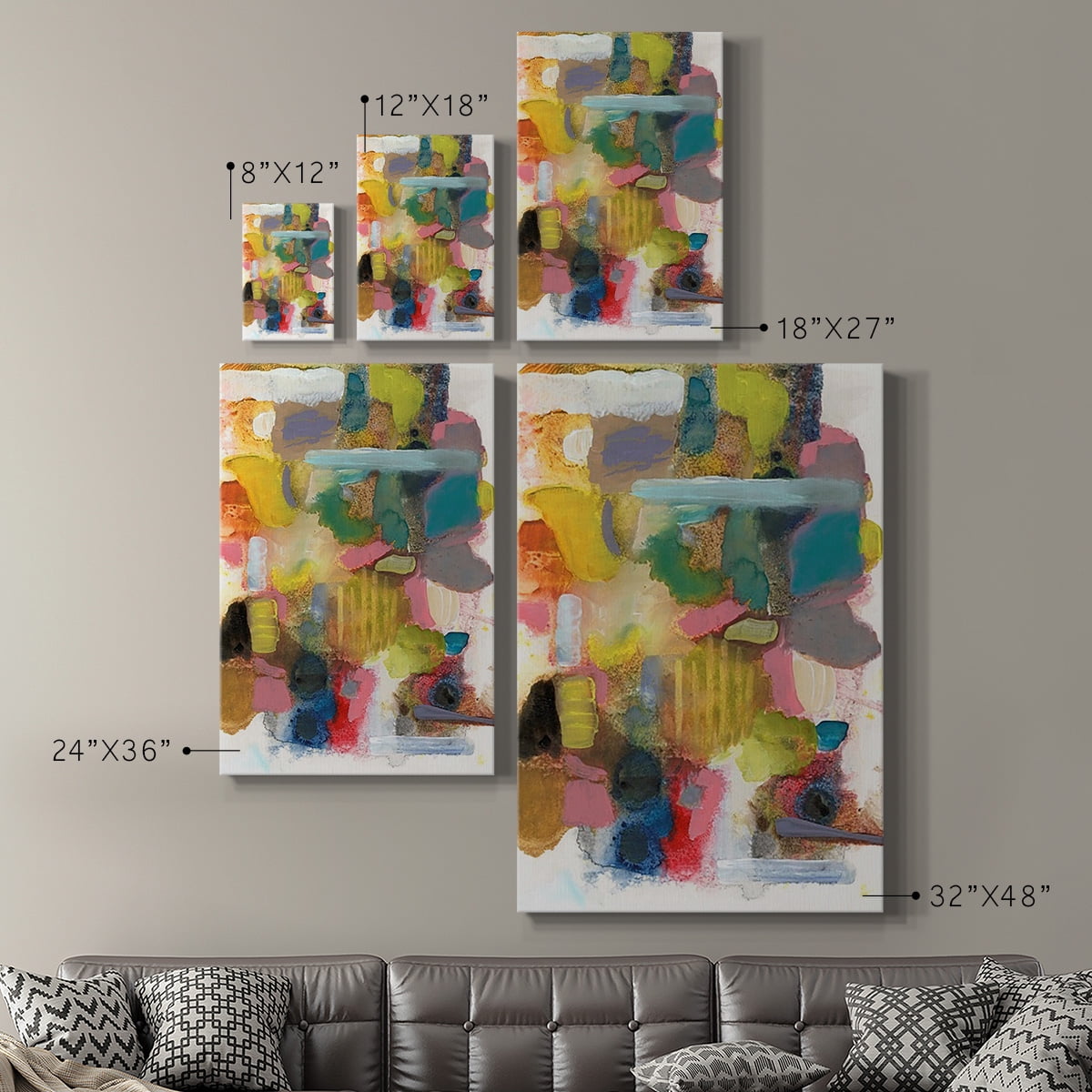Everything at Once II Premium Gallery Wrapped Canvas - Ready to Hang