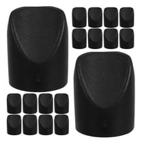 WRITWAA 48pcs Folding Chair Parts Stabilizer Caps Black Nylon Replacement Solution Indoor Use