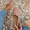 thumbnail image 5 of Women Wide Width Slip On Loafers, Soft Walking Flat Shoes,US:10.5, 5 of 6
