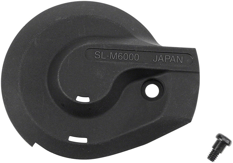 Shimano SLM6000 Shifter Cover and Fixing Screw Right, Black