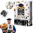 thumbnail image 1 of Graduation Countdown Calendar Box, 12 Days 2026 Graduation Box With Filling Raffia Fill It Yourself EmptyforGraduates Her Him High School College, 13 * 10 * 3inch, 2026 Graduation Countdown Box, 1 of 9