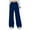 Navy, variant on Inleife Womens Solid Color Elastic High Waistband Pocket Casual Sports Jogging Pants Sweatpants
