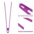 thumbnail image 3 of TEHAUX 2Ud Pinzas Para Antideslizantes De Silicona Moradas Con Ergonómico, 3 of 7