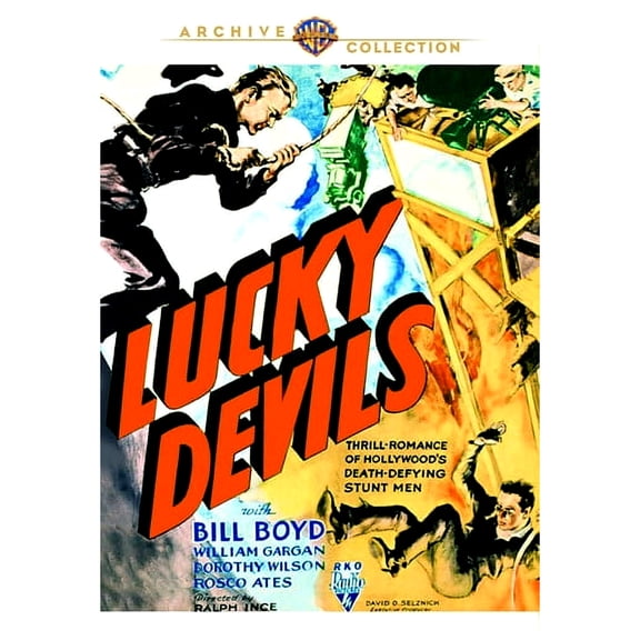 Lucky Devils (DVD), Warner Archives, Action & Adventure