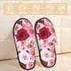thumbnail image 2 of Balery Rose Pantuflas de Casa de Felpa Silenciosas con Diseño Estampado, Zapatillas Cómodas Antideslizantes de Algodón para Interior-Medium, 2 of 8