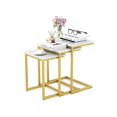 thumbnail image 5 of 3 PCS Nesting Coffee End Table Set Stacking Side Nightstand Living Room, 5 of 10