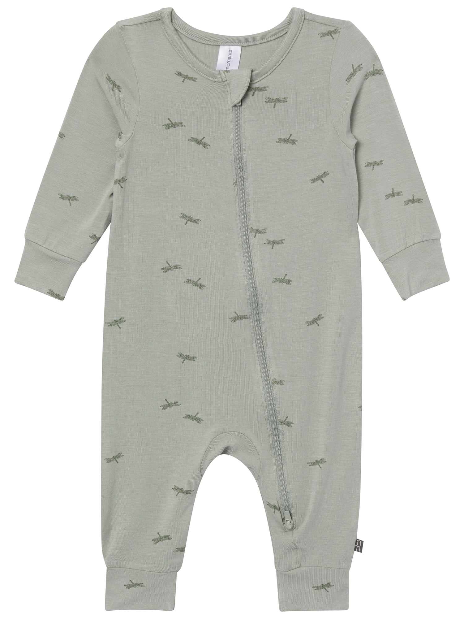 Modern Moments by Gerber Baby Neutral Super Soft Viscose Coveralls, 2-Pack, Sizes Newborn - 24 Months