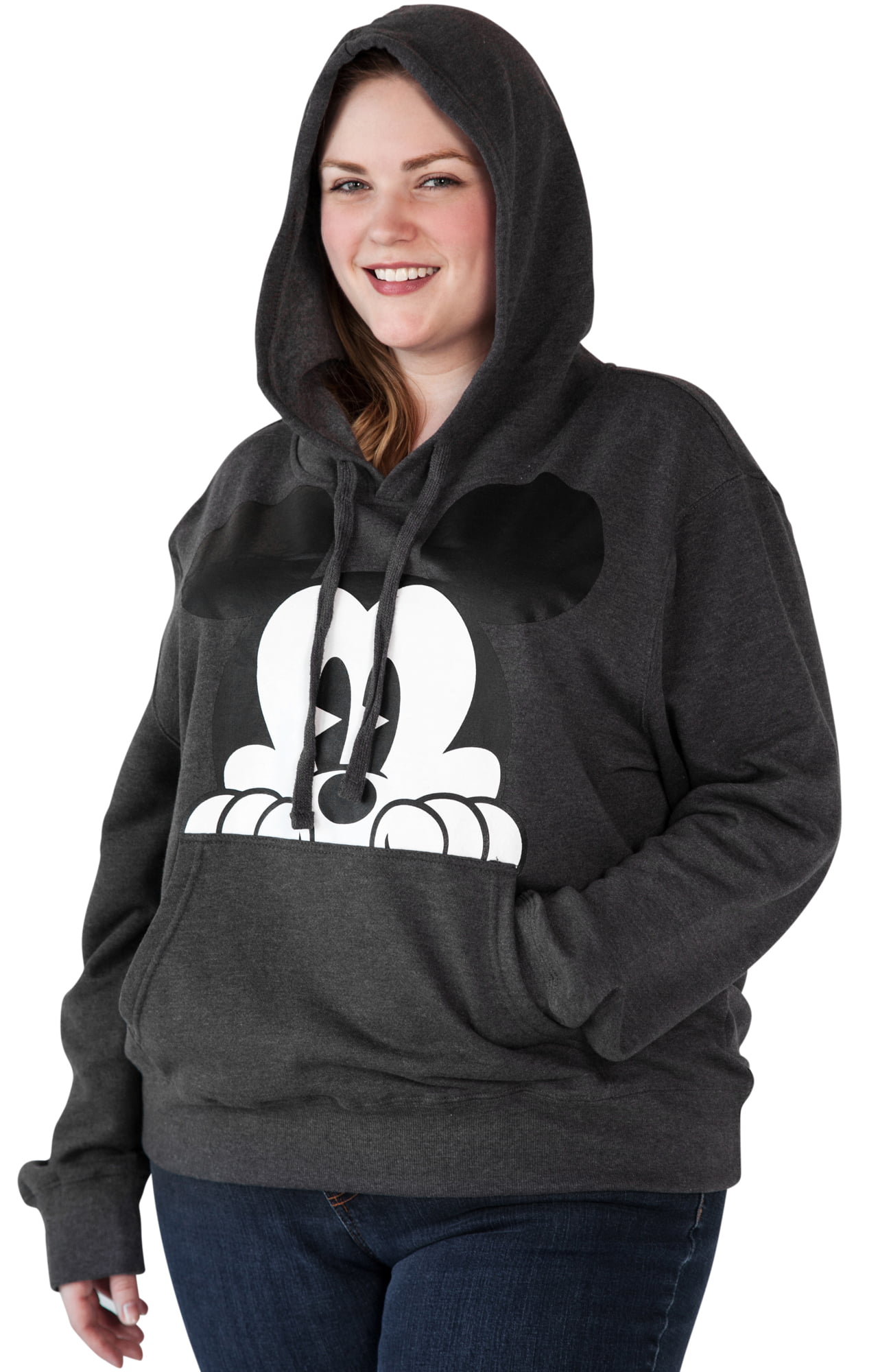 Disney Disney Women's Plus Size Mickey Mouse Sweatshirt