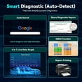 thumbnail image 3 of LAUNCH OBD2 Scanner CRP123X Elite, Lifetime Free WiFi Update scan Tool, FCA SGW, Multi Systems Car Scanner, Battery Test, Auto VIN, 3 of 9