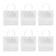 thumbnail image 2 of YAHHU 30‑Pack Clear PVC Gift Bags with Handles – Reusable 20×20×8 cm Tote Bags for Party, Wedding, Retail & DIY Use, 2 of 15