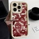thumbnail image 2 of Funda de silicona líquida con labios rojos para iPhone 13, funda suave a prueba de golpes para iPhone 11, 12, 14, 15, 16 Pro Max, XS, X, XR, 7, 8 Plus, SE 2022, 2 of 5