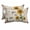 Yellow Beige, variant on Yellow Sunflower Outdoor Pillows for Chaise Lounge Chair Waterproof Lumbar Pillows with Insert&Adjustable Strap Beach Headrest Pillow Summer Vintage Flower Bee Sunshine Pillow for Patio Pool 11"x16"