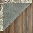 thumbnail image 5 of My Magic Carpet Washable Rug - Stain Resistant, Waterproof, Non-Slip - Pet & Family Friendly Machine Washable Indoor Rugs for Bedroom, Living Room, Kitchen (Parviz Brown, 2.5x7), 5 of 6