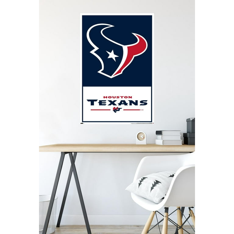 NFL Houston Texans - Logo 21 Wall Poster, 22.375 x 34 