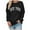 Black, variant on Womens Plus Size Tops Winter Relaxed Fit Crewneck Long Sleeve Rolled Drop Shoulder Plain Graphic Leisure Cotton Tees(Navy,XL)
