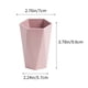 thumbnail image 3 of Plastic Mouthwash Mug | Travel Brushing Cup | Ergonomic Non-Slip Handle | Compact Rinse Cup | Rounded Edge Design | Portable Toothpaste Cup | 9.6x7x5.7cm | 1 Piece | Pink Blue Green Yellow, 3 of 6