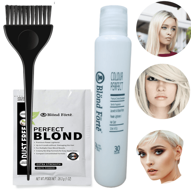 Blond Forte Perfect Blond Premium Hair Bleach Lightening Kit 9 30