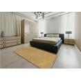 thumbnail image 5 of Ahgly Company Machine Washable Indoor Square Transitional Beer Orange Area Rugs, 5' Square, 5 of 7