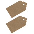 thumbnail image 3 of 150x Rustic 40mmx70mm Scalloped Kraft Paper Card,Blank Brown Tag,Wedding Favour,Gift Tag,DIY Tag,Luggage Tag,Price Label - Small, 3 of 6
