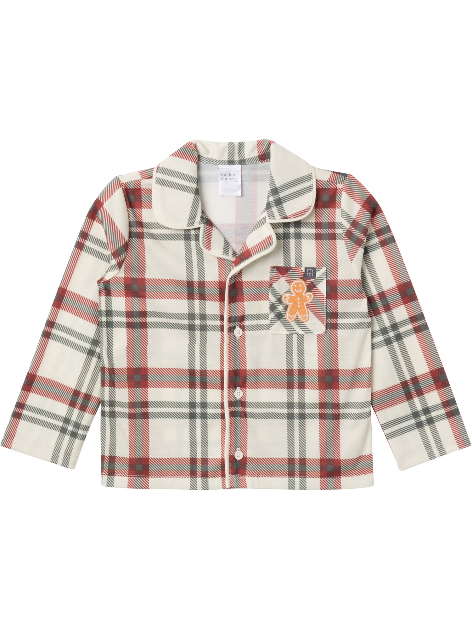 Modern Moments by Gerber Christmas Coat Set Pajama, 2-Piece, Sizes 12 Months - 5T