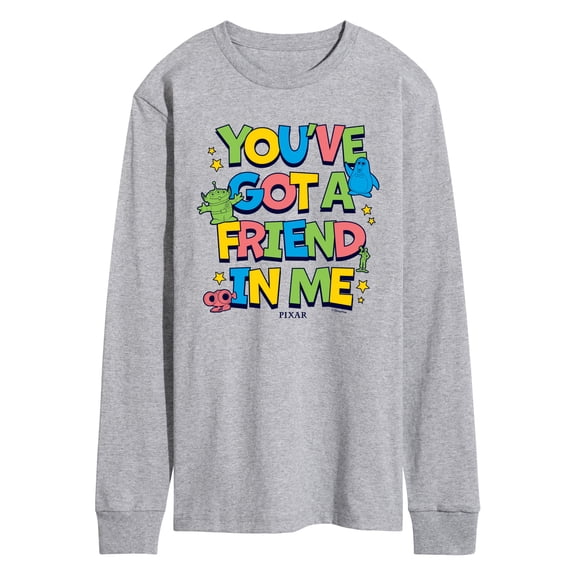 Toy Story - You've Got Friend In Me - Men's Long Sleeve Graphic T-Shirt