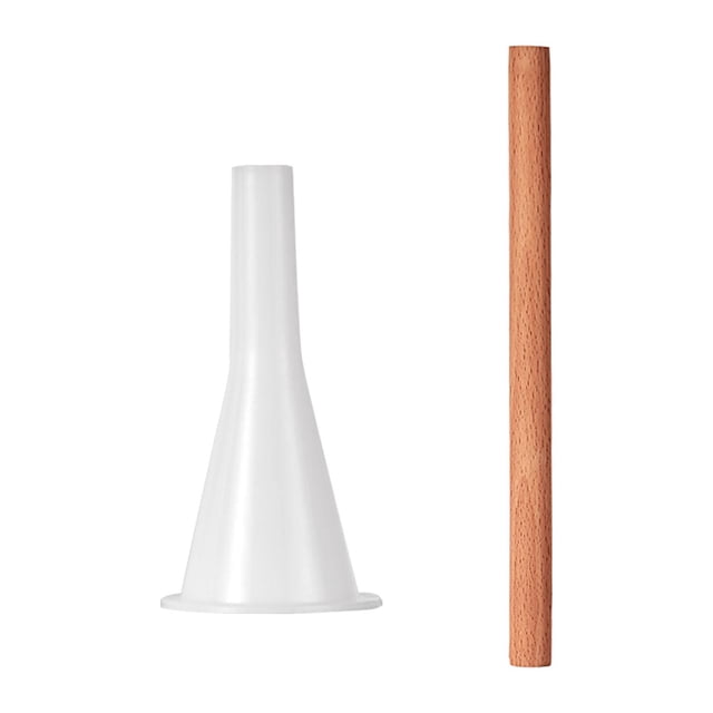 GROWTH TANK Manual Sausage Stuffer Tube Funnel Kitchen Gadgets DIY Making Accessory Handmade 15.5cmx7.5cm