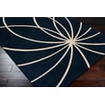 thumbnail image 2 of Mark&Day Area Rugs, 8x10 Falher Modern Dark Blue Kidney Area Rug (8' x 10' Kidney), 2 of 2