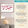 thumbnail image 3 of Valentines Day Red Pink Hearts Print Valentine Printable Art Valentine Wall Art , Matte Canvas Stretched, Posters for Room Bedroom Living Room Bathroom Wall Decor, Posters & Art Prints, Gift., 3 of 7