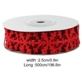 thumbnail image 2 of Eease 4 Rolls Snowflake Trim Ribbon for DIY Crafts & Decor, 2 of 5